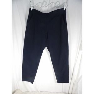 32 Cool Unisex Black Pockets Elastic Waist Pull On Sweatpants Size Large